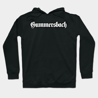 Gummersbach written with gothic font Hoodie